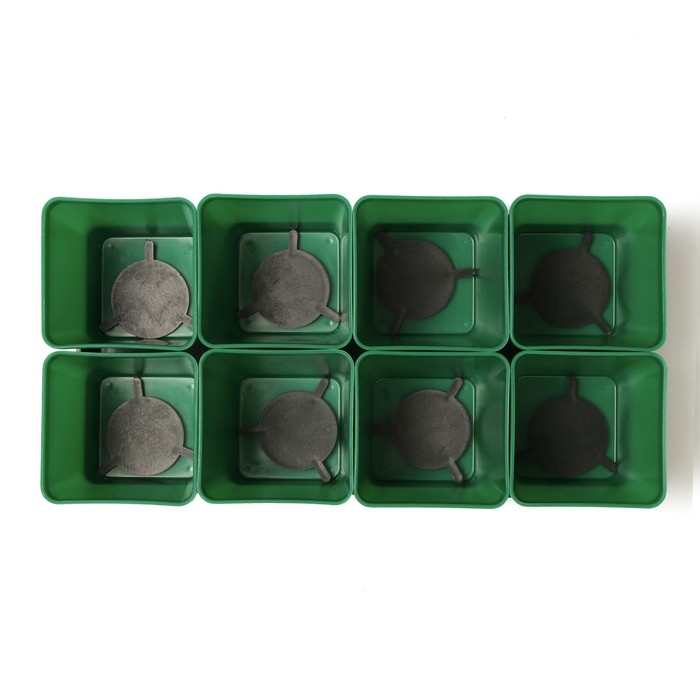 Набор для рассады: стаканы по 600 мл (8 шт.), поддон 36 × 18 см, цвет МИКС, Greengo Набор для рассады: стаканы по 600 мл (8 шт.), поддон 36 × 18 см, цвет МИКС, Greengo