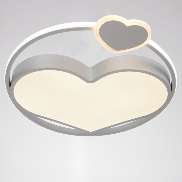 Люстра 1716/3WT LED 80Вт 3000-6000К диммер белый 54х50х6 см BayerLux