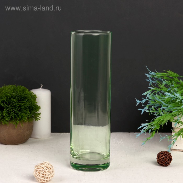 Ваза Ваза "Олива светлая " 26,5 см, d-7,5см