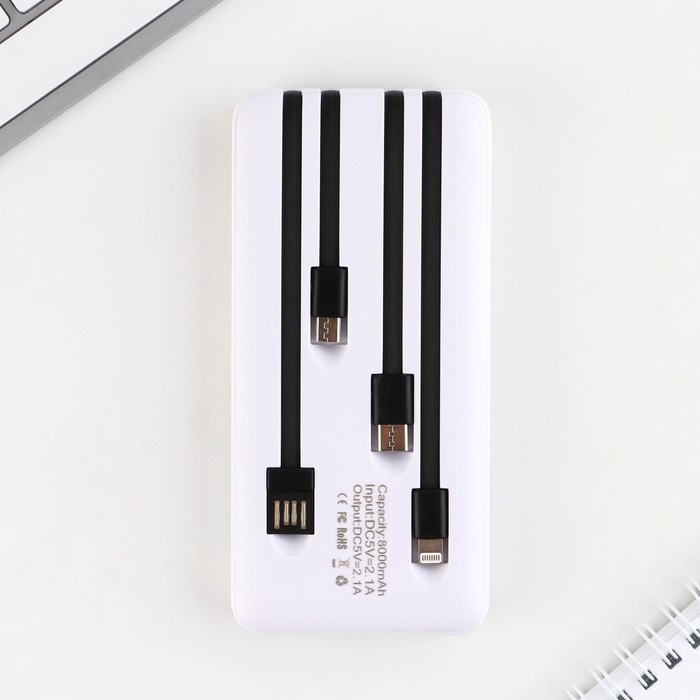 Зарядное устройство &laquo;Russian sport&raquo;, 8000мА,модель PB-25, 14,5 х 6,9 см