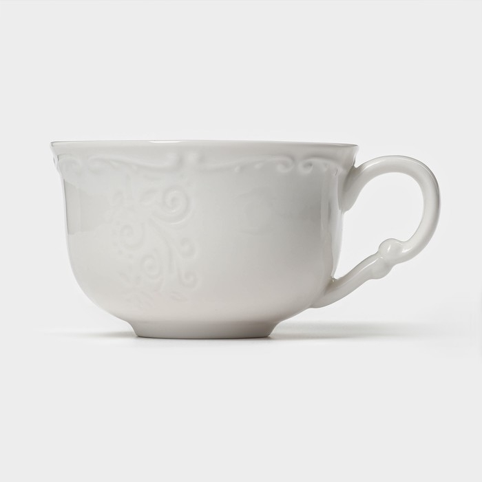 Чайная пара Magistro фарфоровая Kingdom, кружка 230 мл Чайная пара Magistro фарфоровая Kingdom, кружка 230 мл