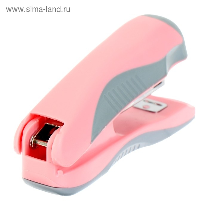 Степлер №10, на 12 листов, deVENTE Pastel, пластиковый, МИКС х 4 цвета, картонная коробка