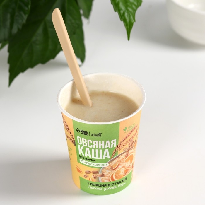 Каша овсяная «С апельсином» в стакане, без варки, 35 г. Каша овсяная «С апельсином» в стакане, без варки, 35 г.