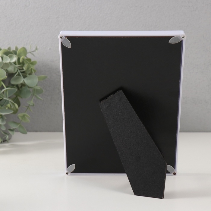 Фоторамка пластик 10х15 см Фоторамка пластик 10х15 см "Зелёные камешки" 2х14,7х19,7 см