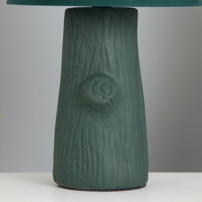 Настольная лампа Настольная лампа "Пино" Е14 40Вт зеленый 18х18х35см RISALUX