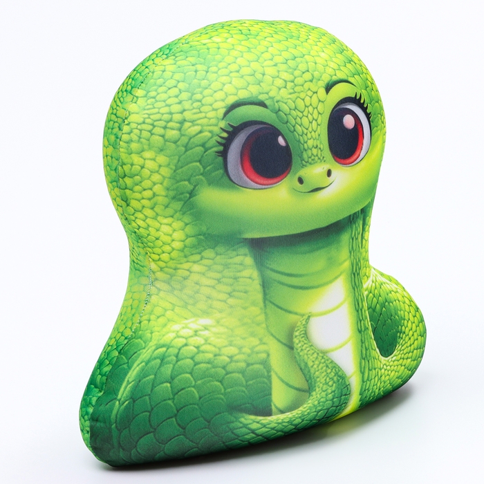 Новый год! Антистресс игрушка &laquo;Змея&raquo;, зелёная