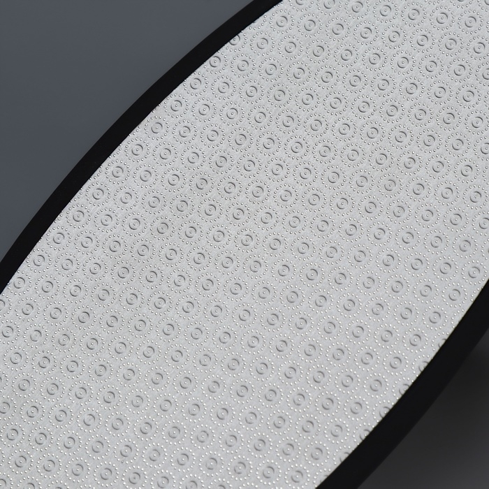 Пилка для ног, овальная, лазерная, двусторонняя, 21 см, цвет чёрный Пилка для ног, овальная, лазерная, двусторонняя, 21 см, цвет чёрный