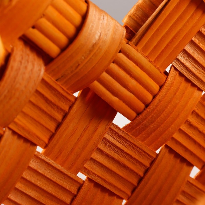 Корзина плетеная, 30х21х20/26 см, бамбук