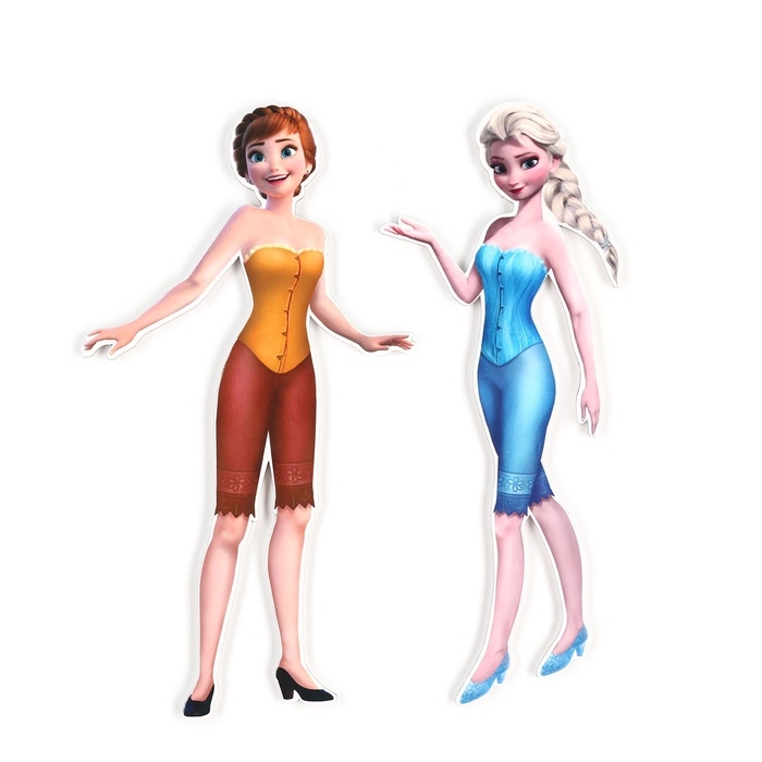 Магнитный набор «Холодное сердце: Эльза и Анна», в коробке Магнитный набор «Холодное сердце: Эльза и Анна», в коробке