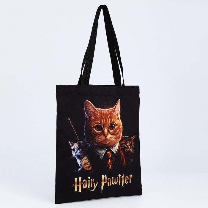 Шопер без застёжки, цвет чёрный Шопер без застёжки, цвет чёрный