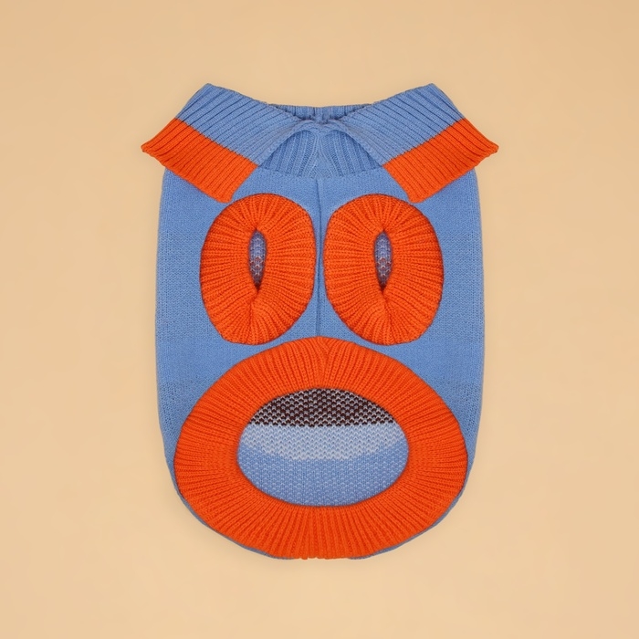 Свитер  Свитер "Зайка", XS (ДС 17, ОШ 17, ОГ 23-37 см)