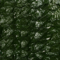 Изгородь декоративная, 100 × 300 см, «Листья удлинённые», Greengo