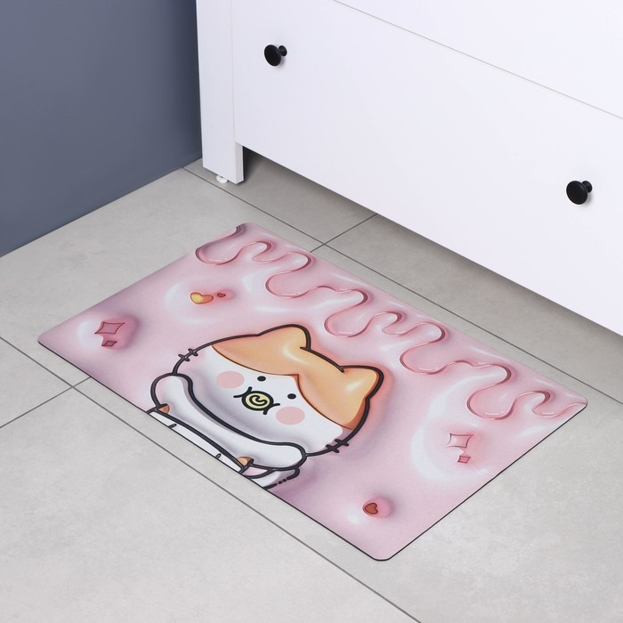 Коврик для дома Доляна Baby, влаговпитывающий, 40×60 см Коврик для дома Доляна Baby, влаговпитывающий, 40×60 см