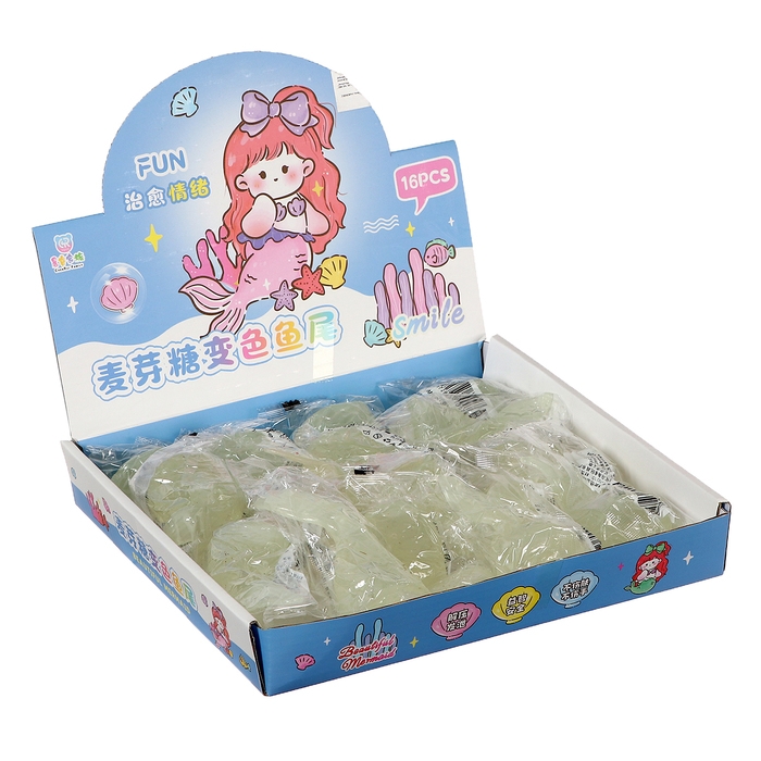 Мялка «Рыбий хвостик», меняет цвет на солнце Мялка «Рыбий хвостик», меняет цвет на солнце