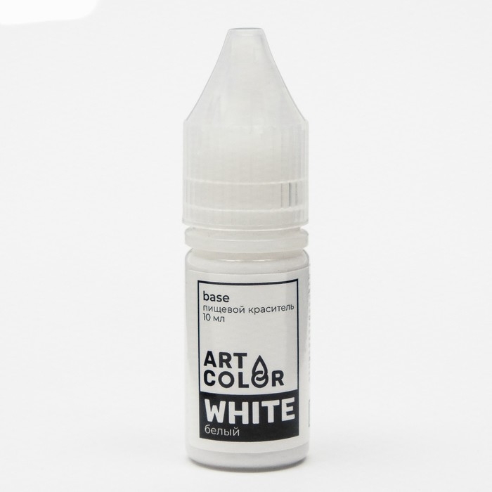 Гелевый краситель Art Color, белый, 10 мл Гелевый краситель Art Color, белый, 10 мл