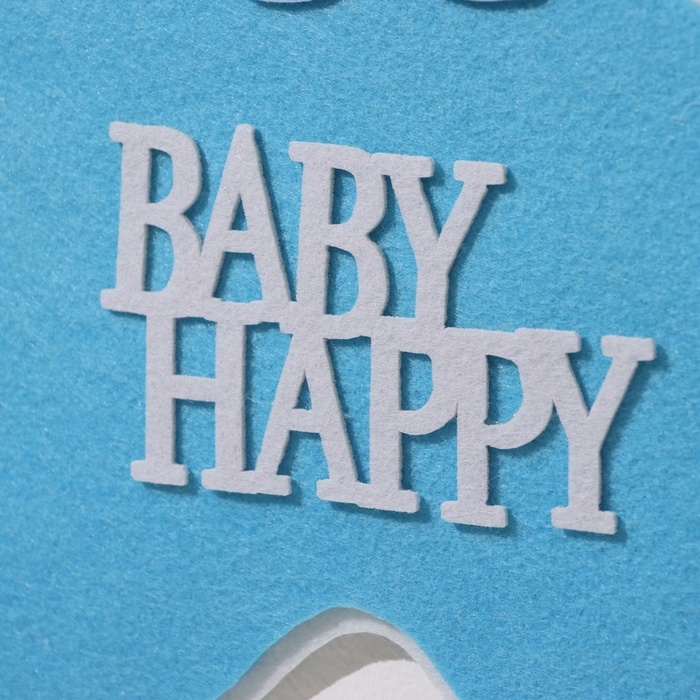 Декоративное украшение (подвеска)  Декоративное украшение (подвеска) "BABY HAPPY BOY" 32х32х52 см