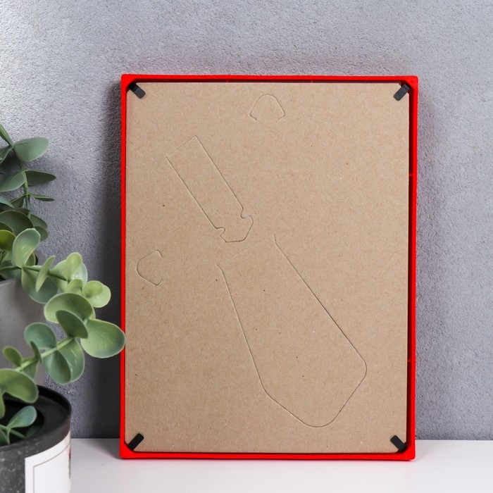 Фоторамка пластик L-3 15х21 см красный (пластиковый экран) Фоторамка пластик L-3 15х21 см красный (пластиковый экран)