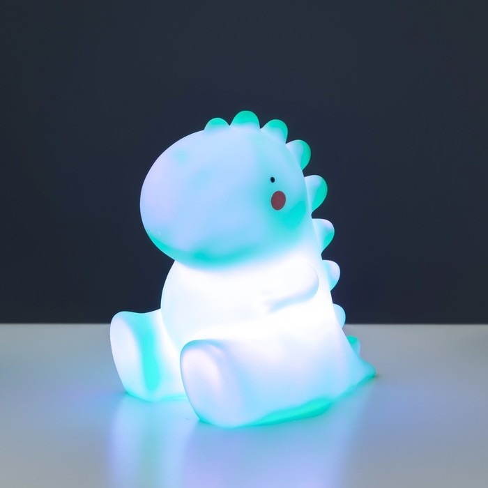 Ночник  Ночник "Динозаврик" LED от батареек 3xLR44 МИКС 10,5х8х11 см