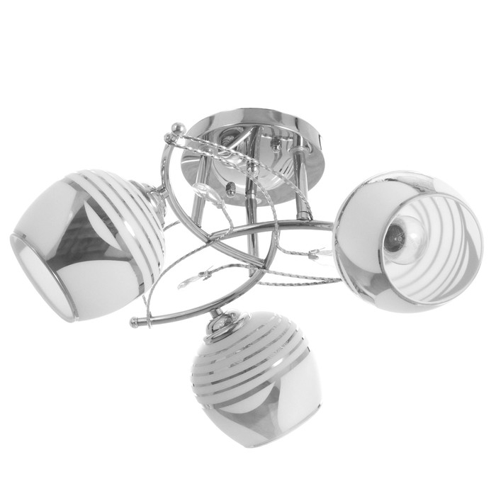 Люстра Люстра "Баффи" 3х40Вт Е27 Хром МОДЕЛЬ: 2751100