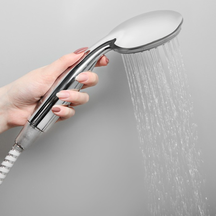 Душевая лейка Accoona A326, 3 режима, корпус пластик, цвет хром Душевая лейка Accoona A326, 3 режима, корпус пластик, цвет хром