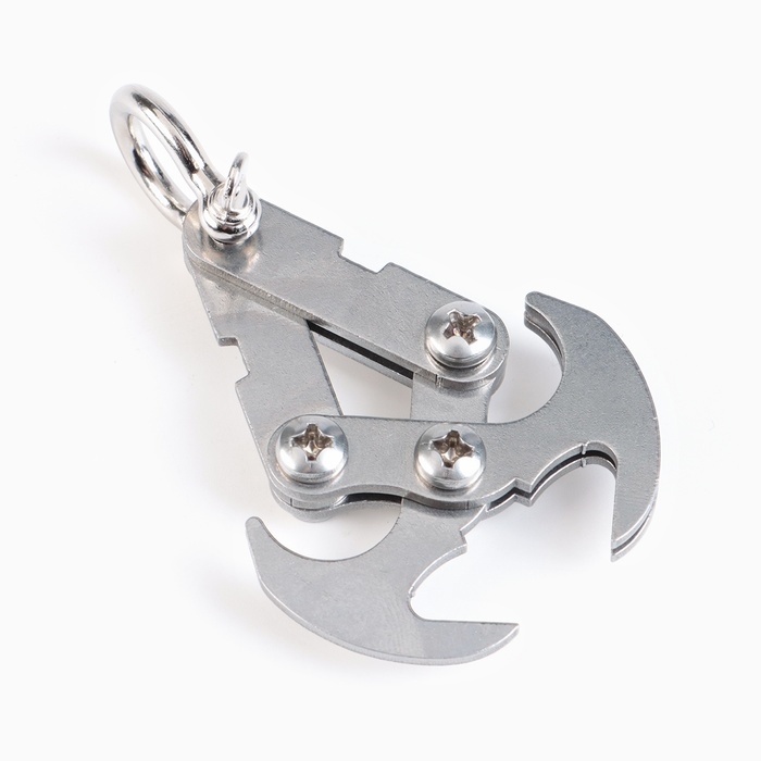 Крюк-кошка сапёрный с захватом, 9 см, толщина 2 мм