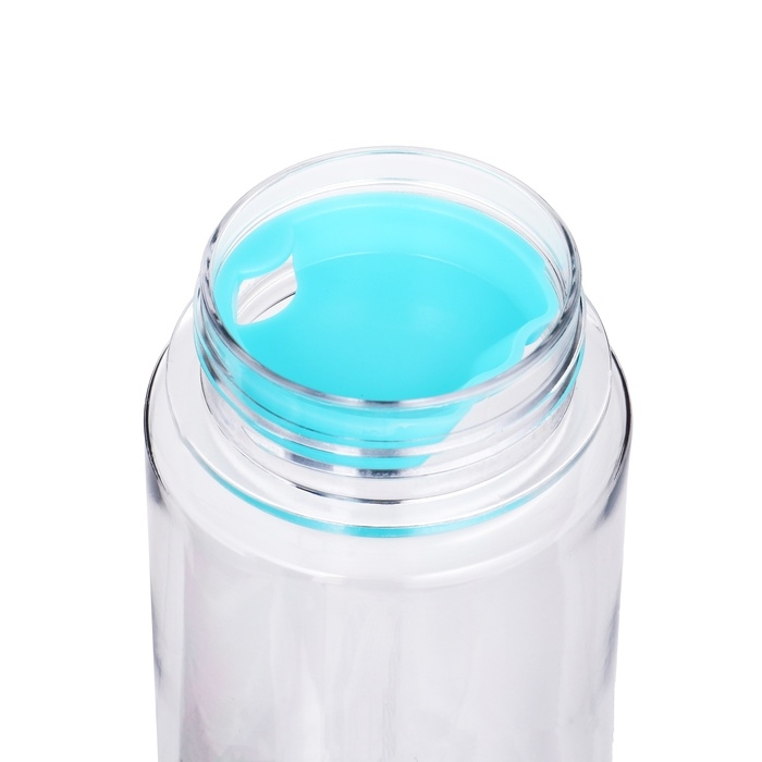 Бутылка для воды, 500 мл, My bottle, 19.5 х 6 см, чехол в комплекте, бирюзовая Бутылка для воды, 500 мл, My bottle, 19.5 х 6 см, чехол в комплекте, бирюзовая