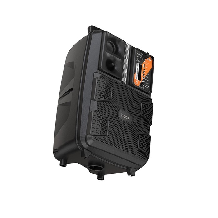 Портативная колонка Hoco BS37, 10 Вт, 1800 мАч, BT5.0, microSD, USB,AUX,FM, микрофон, черная Портативная колонка Hoco BS37, 10 Вт, 1800 мАч, BT5.0, microSD, USB,AUX,FM, микрофон, черная
