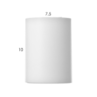 Светильник "Роллфи" LED 4000К 10Вт DIM220 IP54 белый золото 7,5х7,5х10см