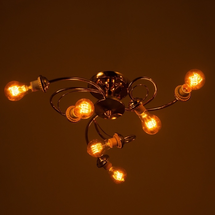 Люстра Люстра "Венда" БП6х40Вт Е27 Золото МОДЕЛЬ: 2800089