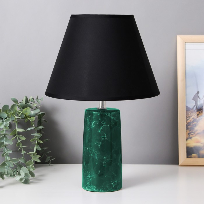 Лампа настольная " мрамор" Е14 1х40Вт МИКС 23х23х35 см RISALUX