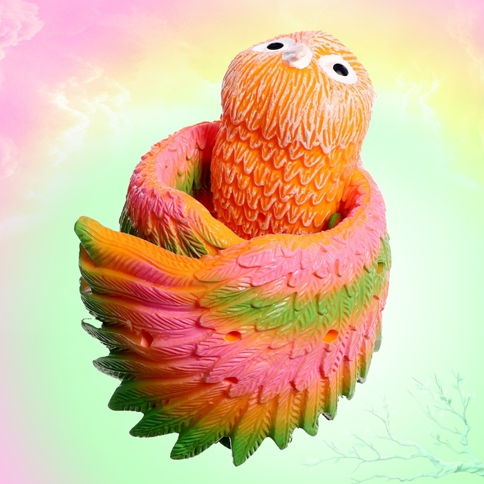 Фигурка птицы «Сова», шлепающий браслет Фигурка птицы «Сова», шлепающий браслет