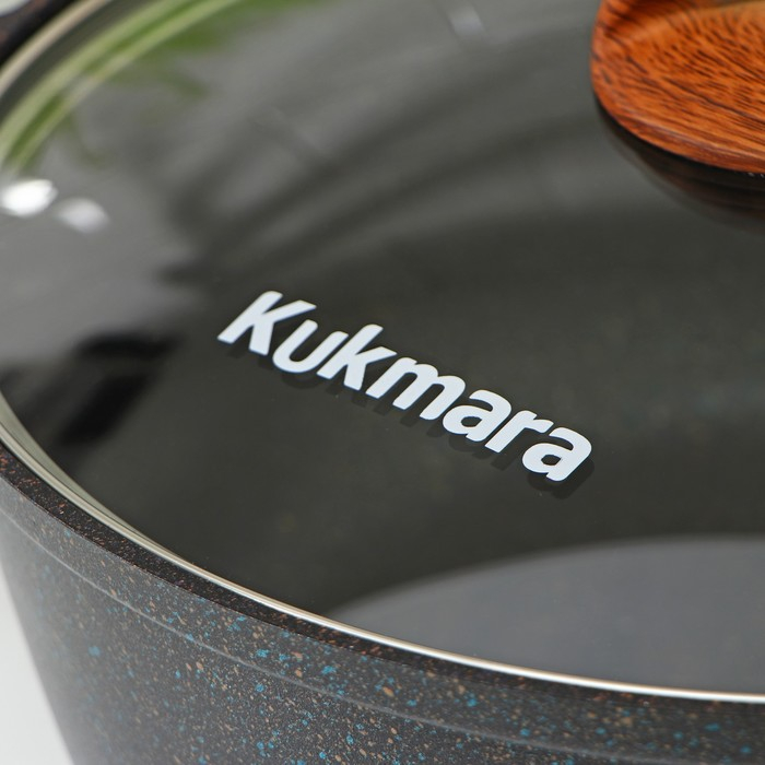 Кастрюля-жаровня Granit ultra, 5 л, d=28 см, антипригарное покрытие, цвет чёрный Кастрюля-жаровня Granit ultra, 5 л, d=28 см, антипригарное покрытие, цвет чёрный