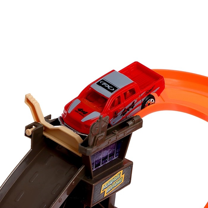 Автотрек «Дино-трек», с запуском, звуковые эффекты Автотрек «Дино-трек», с запуском, звуковые эффекты