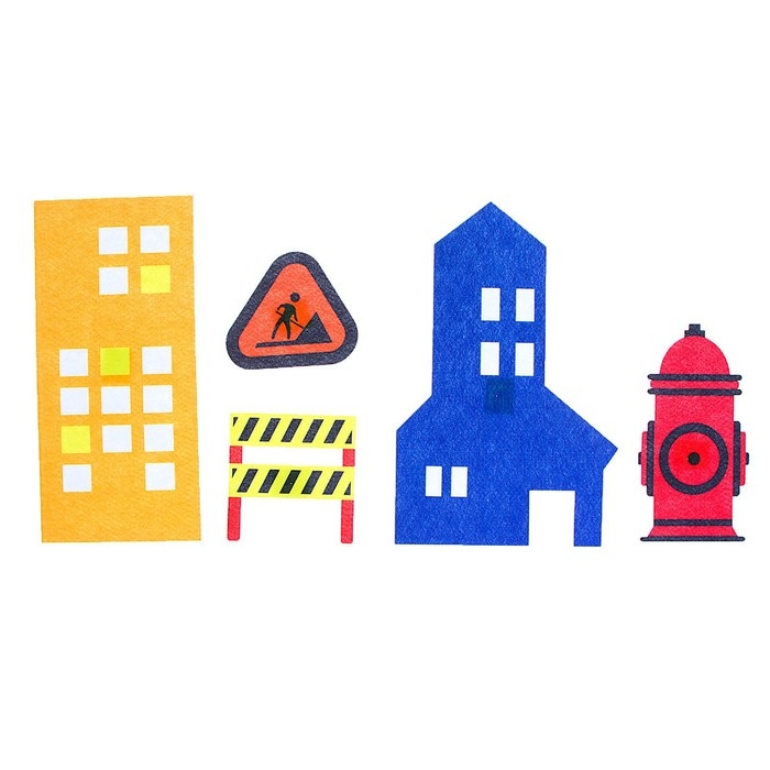 Бизиборд на стену из фетра «Профессии» 25 деталей на липучке, размер поля — 105 × 75 см Бизиборд на стену из фетра «Профессии» 25 деталей на липучке, размер поля — 105 × 75 см