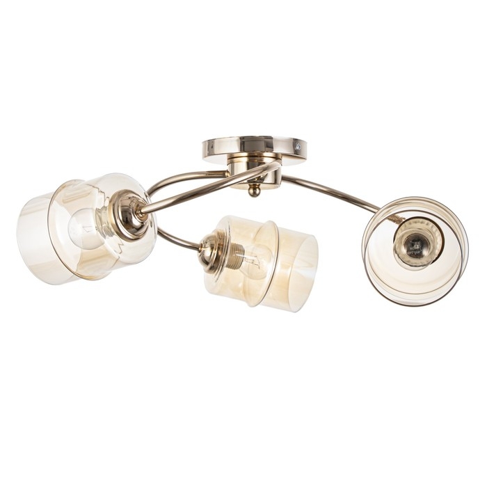 Люстра Люстра "Фокс" 3хЕ27 40Вт золото 50х50х12 см