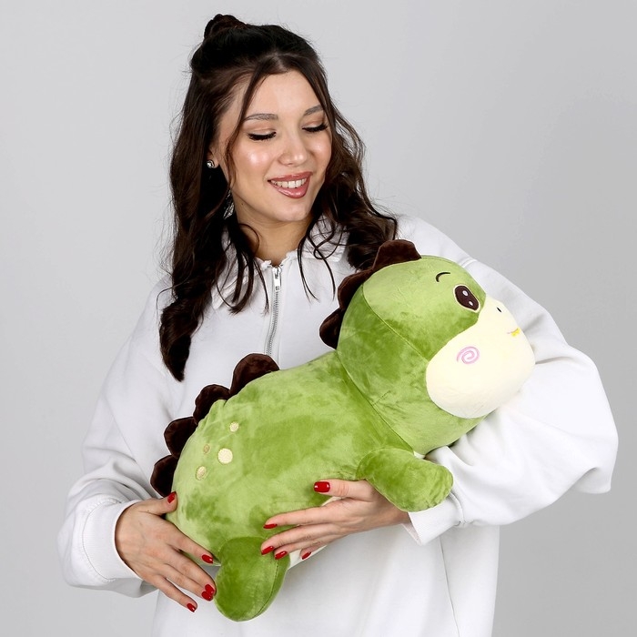 Мягкая игрушка «Дино», с пледом, 55 см Мягкая игрушка «Дино», с пледом, 55 см