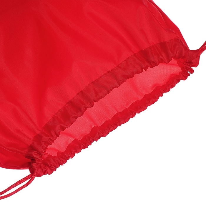 Мешок для обуви 490 Х 410 мм,  Мешок для обуви 490 Х 410 мм, "Стандарт" MAX, (мягкий полиэстер, плотность 210 D), красный