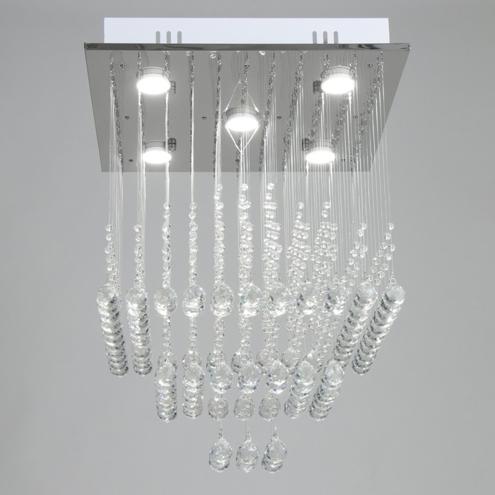 Светильник каскад Светильник каскад "Ловелла" 5xLED хром 48х48х60см BayerLux