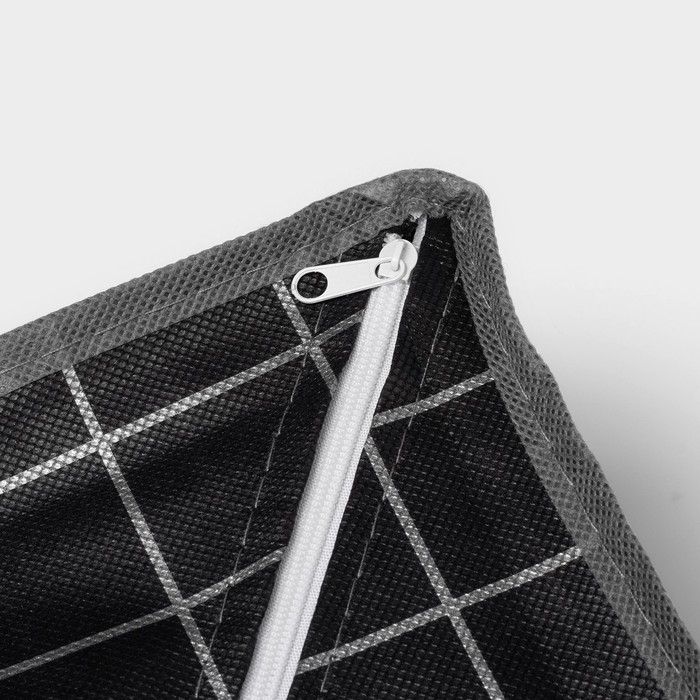 Органайзер для хранения белья Доляна «Кло», 24 ячейки, 38×30×12 см, цвет чёрный Органайзер для хранения белья Доляна «Кло», 24 ячейки, 38×30×12 см, цвет чёрный