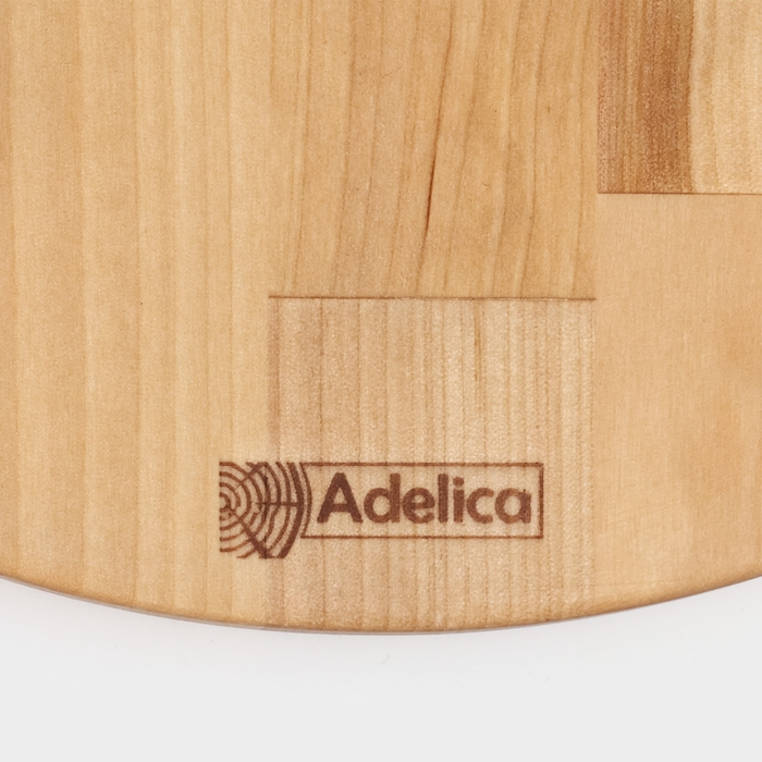 Подарочный набор деревянной посуды Adelica «Фортуна», менажница на ножках с соусницей, d=30 см, 70 мл, берёза Подарочный набор деревянной посуды Adelica «Фортуна», менажница на ножках с соусницей, d=30 см, 70 мл, берёза