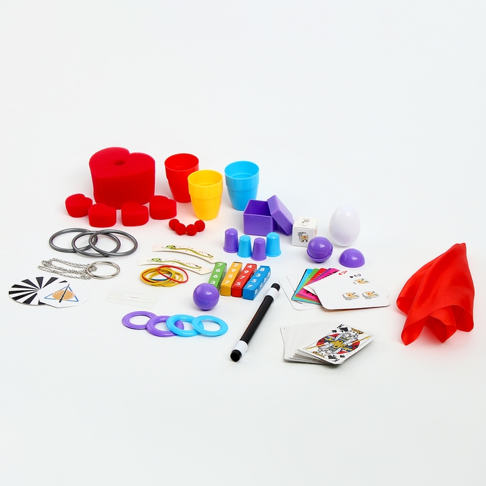 Набор волшебника МЕГА, 60 фокусов, в подарочной коробке Набор волшебника МЕГА, 60 фокусов, в подарочной коробке