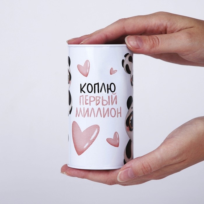 Копилка «Коплю первый миллион», 12 х 6,5 см Копилка «Коплю первый миллион», 12 х 6,5 см