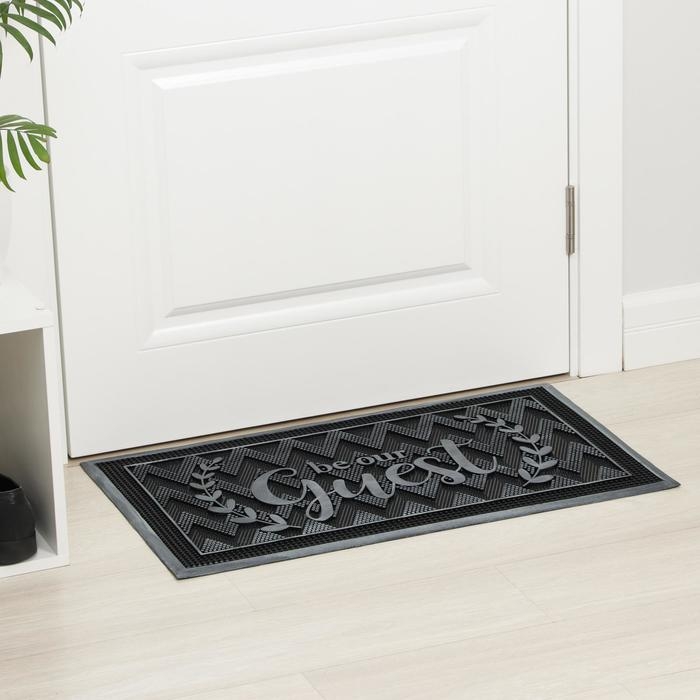 Коврик придверный «Гость», 45×75 см Коврик придверный «Гость», 45×75 см