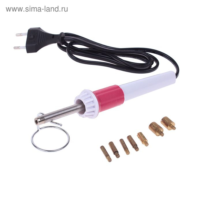 Термо-аппликатор для наклеивания страз, 7 насадок, подставка, № ОР-02 Термо-аппликатор для наклеивания страз, 7 насадок, подставка, № ОР-02