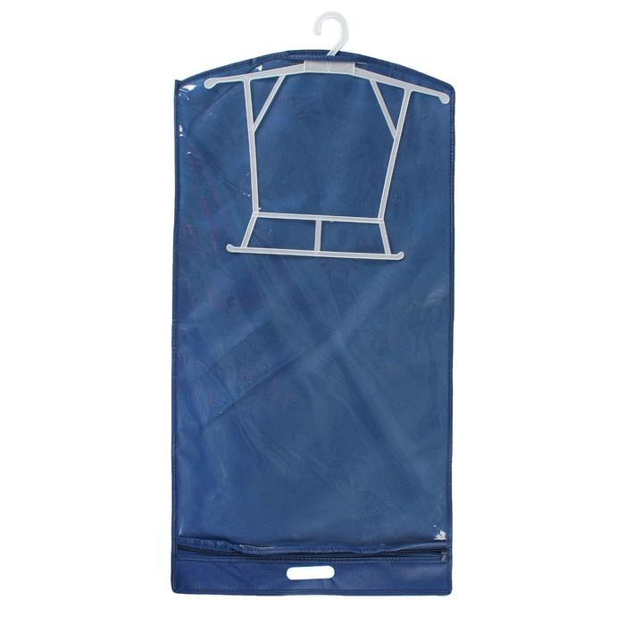 Чехол с вешалкой для карнавальных костюмов, размер 40 × 70 × 5 см, с прорубной ручкой Чехол с вешалкой для карнавальных костюмов, размер 40 × 70 × 5 см, с прорубной ручкой