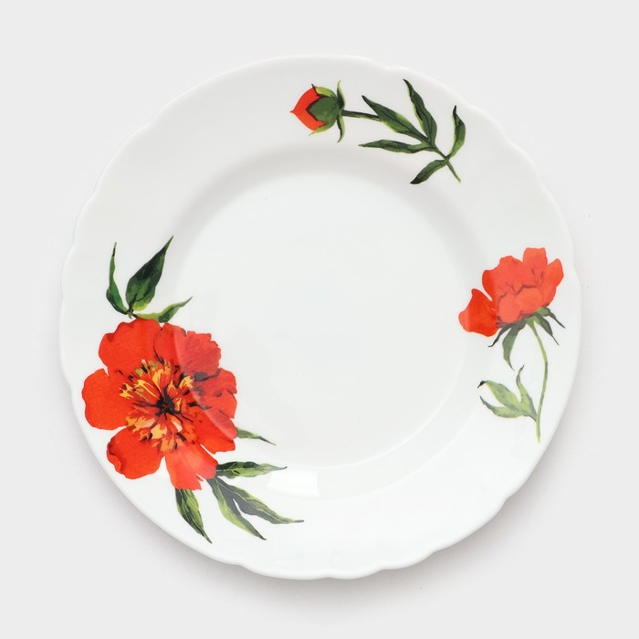 Сервиз столовый «Бархатная роза», 37 предметов, стеклокерамика Сервиз столовый «Бархатная роза», 37 предметов, стеклокерамика