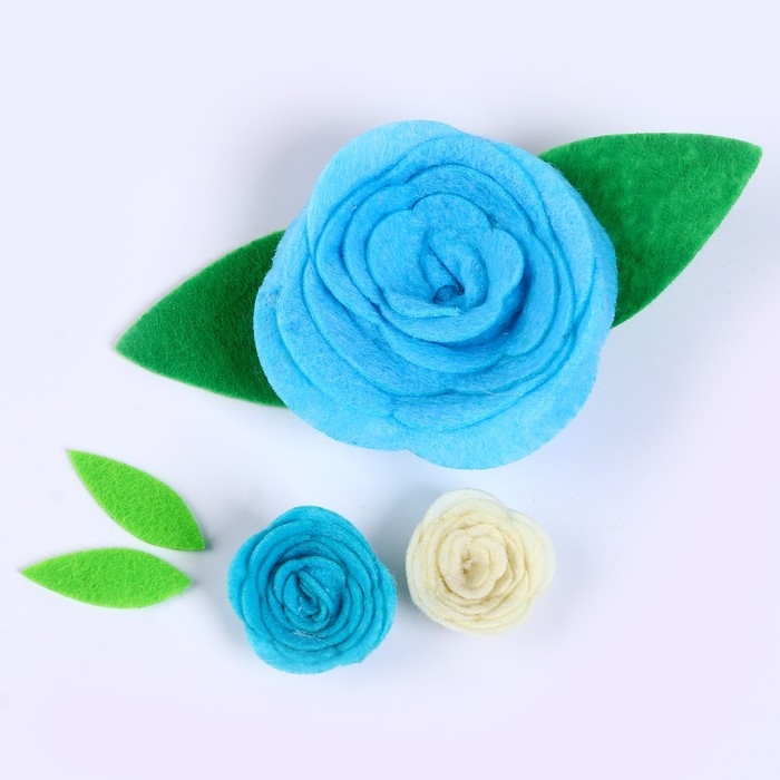 Набор для творчества: декор из фетра и набор бусин «Цветочная фантазия» Набор для творчества: декор из фетра и набор бусин «Цветочная фантазия»