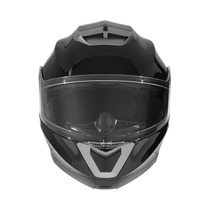 Шлем модуляр с двумя визорами, размер L (59-60), модель - BLD-160E, черный глянцевый Шлем модуляр с двумя визорами, размер L (59-60), модель - BLD-160E, черный глянцевый