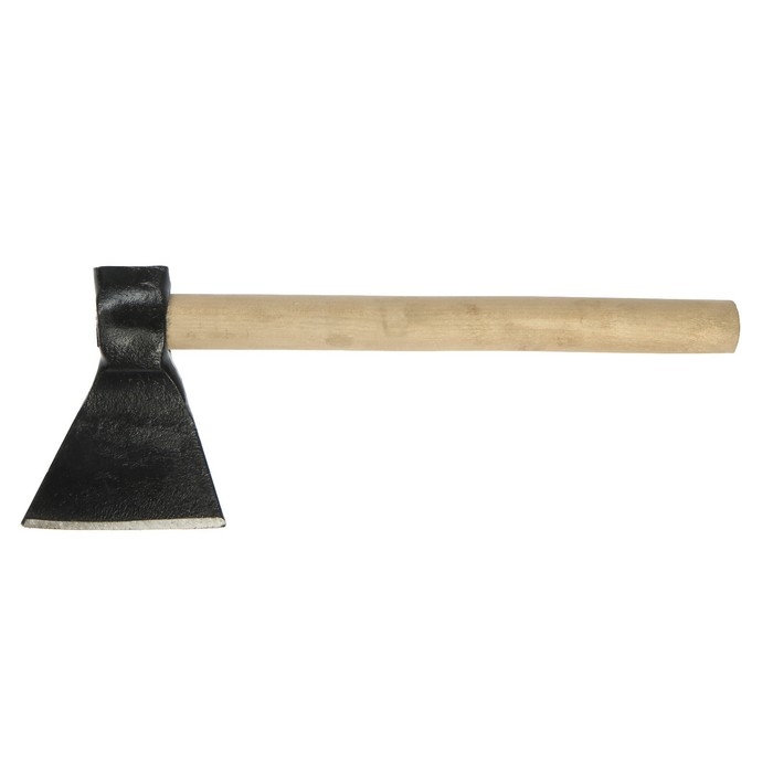 Топор кованый ТУНДРА, туристический, укороченное топорище 350 мм, 600 г Топор кованый ТУНДРА, туристический, укороченное топорище 350 мм, 600 г