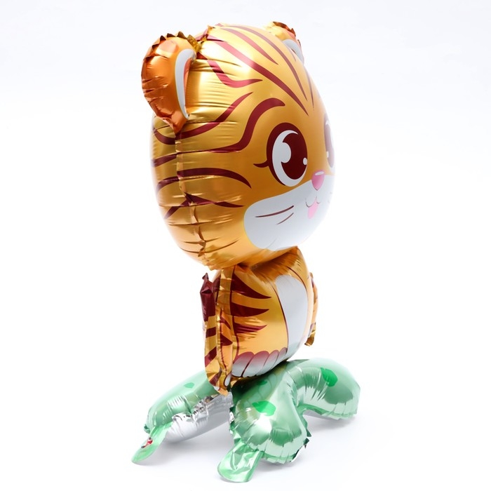 Шар фольгированный 15 Шар фольгированный 15" «Тигрёнок», на подставке, под воздух